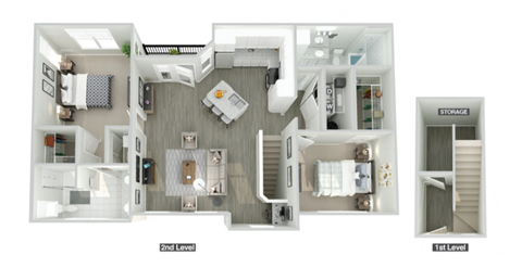 bedroom floor plan | the ridge at san diego